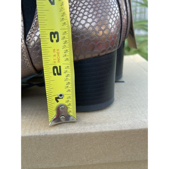 NEW! seven7footwear Madison Python Boot. Copper. Size 9. With Box & Tag. - Picture 5 of 6